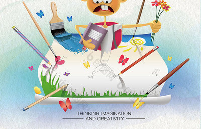 创意手绘，点亮未来 加入小小绘画家美术培训